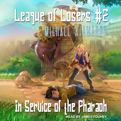 In Service of the Pharaoh – omslag til lydbogen af Michael Atamanov
