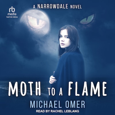 Moth to a Flame – omslag til lydbogen af Michael Omer