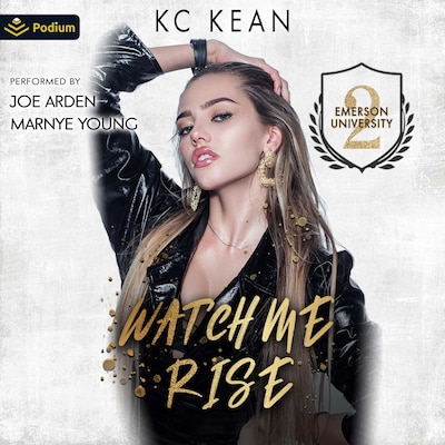 Watch Me Rise – omslag til lydbogen af KC Kean