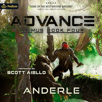 Advance – omslag til lydbogen af Joshua Anderle, Michael T Anderle