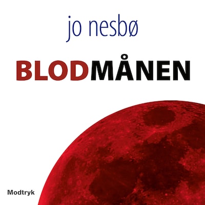Blodmånen – omslag til lydbogen af Jo Nesbø