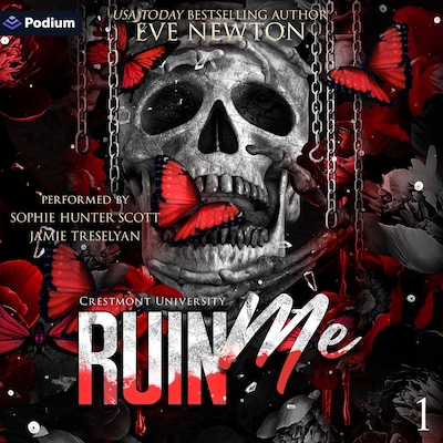 Ruin Me – omslag til lydbogen af Eve Newton