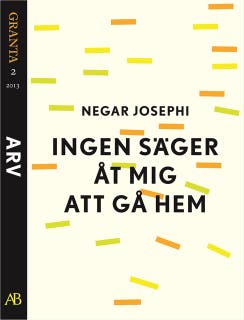 Ingen säger åt mig att gå hem. En e-singel ur Granta 2 – omslag till ljudboken av Negar Josephi