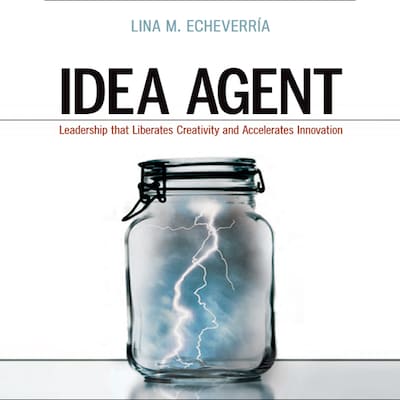 Idea Agent – omslag til lydbogen af Lina M Echeverria