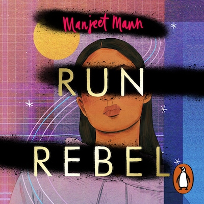 Run, Rebel – omslag til lydbogen af Manjeet Mann