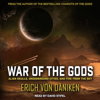 War of the Gods – omslag til lydbogen af Erich von Daniken