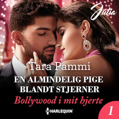 En almindelig pige blandt stjerner – omslag til lydbogen af Tara Pammi