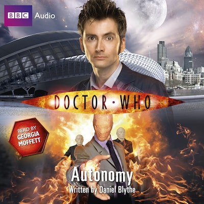 Doctor Who: Autonomy – omslag til lydbogen af Daniel Blythe