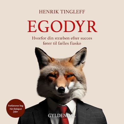 Egodyr – omslag til lydbogen af Henrik Tingleff