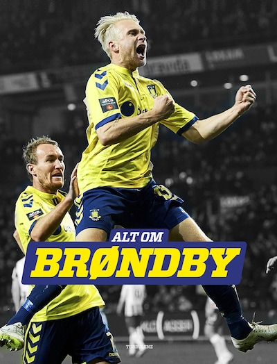 Alt om Brøndby – omslag til lydbogen af Erik Christian Larsen