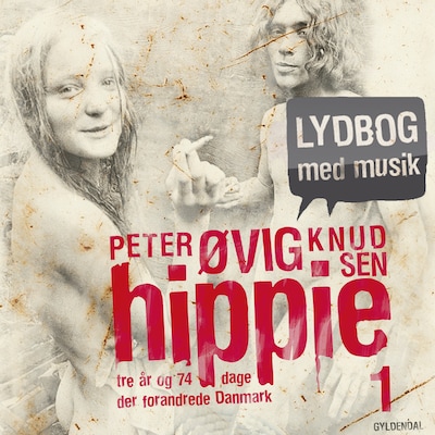 Hippie 1 – omslag til lydbogen af Peter Øvig Knudsen