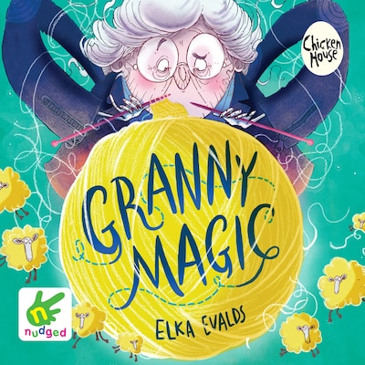 Granny Magic – omslag til lydbogen af Elka Evalds