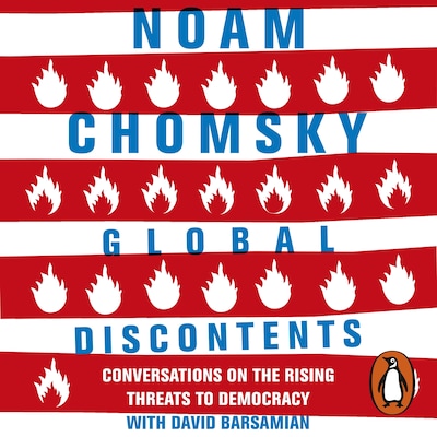 Global Discontents – omslag til lydbogen af Noam Chomsky, David Barsamian