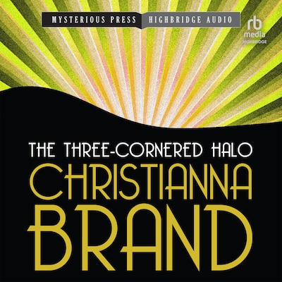 The Three-Cornered Halo – omslag til lydbogen af Christianna Brand