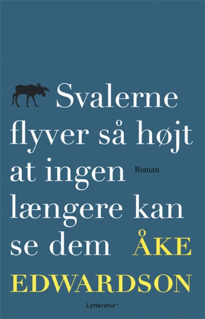 Svalerne flyver så højt at ingen længere kan se dem – omslag til lydbogen af Åke Edwardson