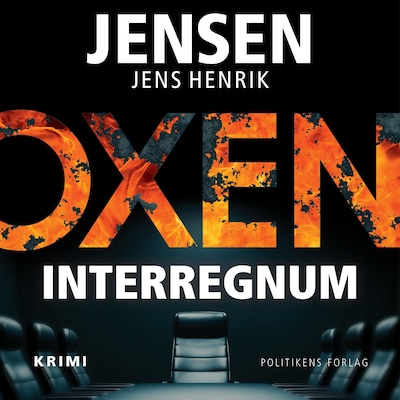OXEN – Interregnum – omslag til lydbogen af Jens Henrik Jensen