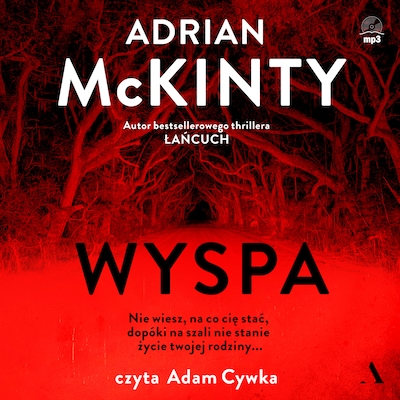 Wyspa – okładka audiobooka, autor McKinthy Adrian