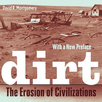 Dirt – omslag til lydbogen af David R. Montgomery