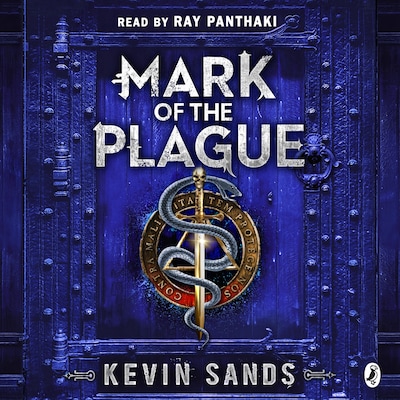 Mark of the Plague – omslag til lydbogen af Kevin Sands