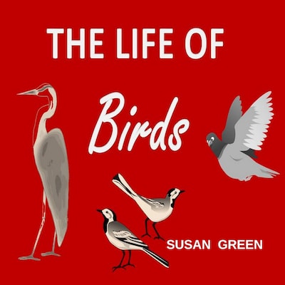 The Life of Birds – omslag til lydbogen af Susan Green