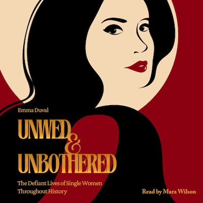 Unwed & Unbothered – omslag til lydbogen af Emma Duval