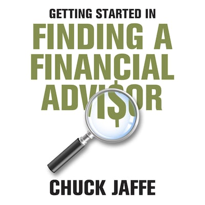 Getting Started in Finding a Financial Advisor – omslag til lydbogen af Charles A. Jaffe