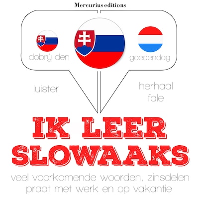 Ik leer Slowaaks – omslag van het luisterboek van JM Gardner