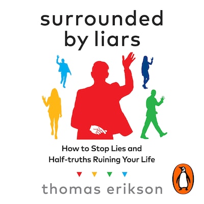 Surrounded by Liars – omslag til lydbogen af Thomas Erikson