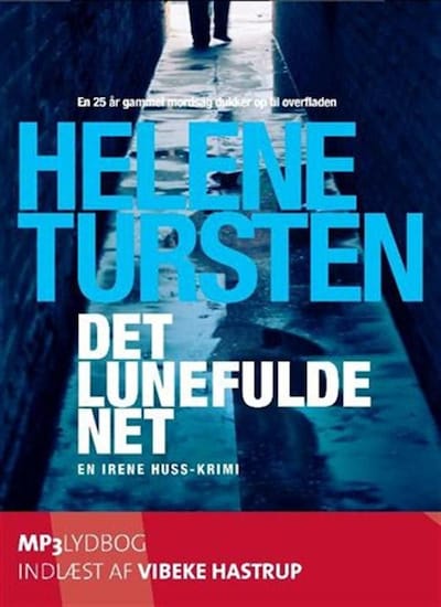 Det lunefulde net – omslag til lydbogen af Helene Tursten
