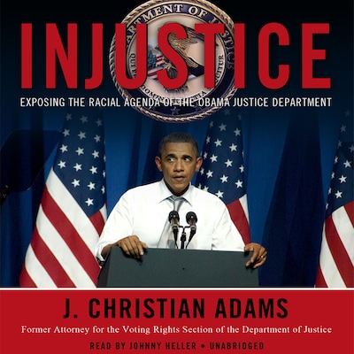 Injustice – omslag til lydbogen af J. Christian Adams