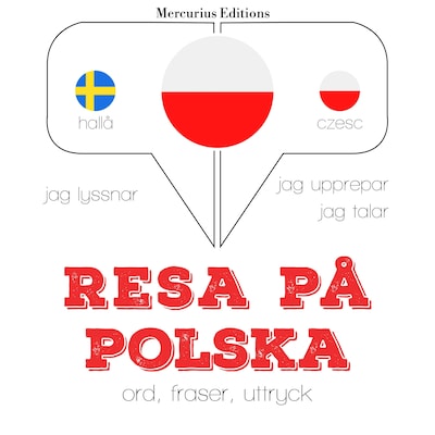 Resa på polska – omslag till ljudboken av JM Gardner