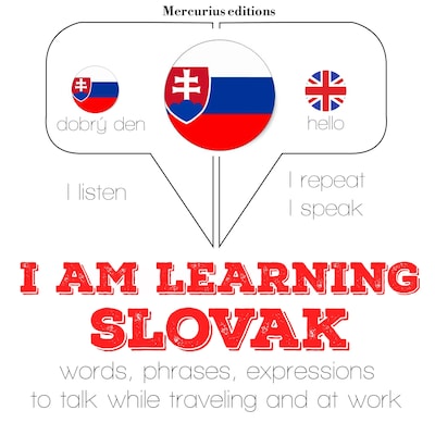 I am learning Slovak – omslag til lydbogen af JM Gardner