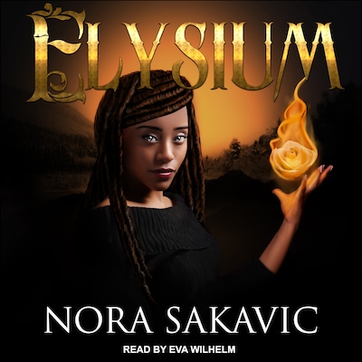 Elysium – omslag til lydbogen af Nora Sakavic