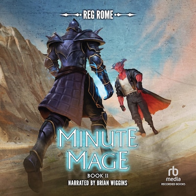 Minute Mage II – omslag til lydbogen af Reg Rome