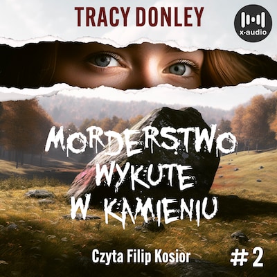 Morderstwo wykute w kamieniu – okładka audiobooka, autor Tracy Donley