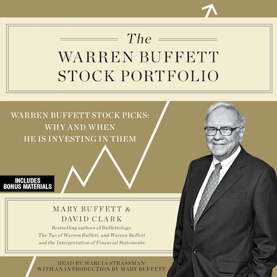 The Warren Buffett Stock Portfolio – omslag til lydbogen af David Clark, Mary Buffett
