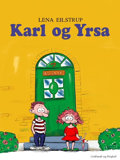 Karl og Yrsa – omslag til lydbogen af Lena Eilstrup Rasmussen