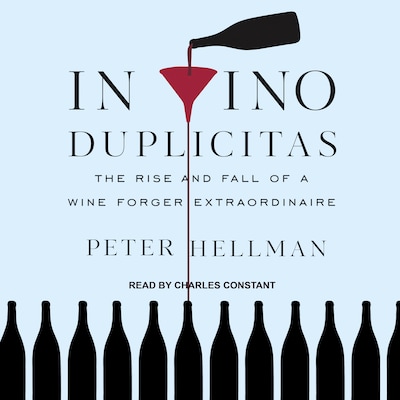 In Vino Duplicitas – omslag til lydbogen af Peter Hellman