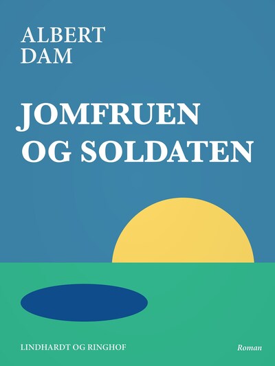 Jomfruen og soldaten – omslag til lydbogen af Albert Dam