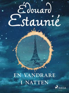 En vandrare i natten – omslag till ljudboken av Édouard Estaunié