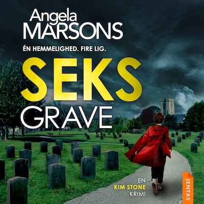 Seks grave – omslag til lydbogen af Angela Marsons