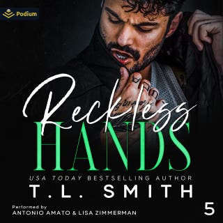 Reckless Hands: Chained Hearts Duet Series, Book 5 – omslag till ljudboken av T.L. Smith