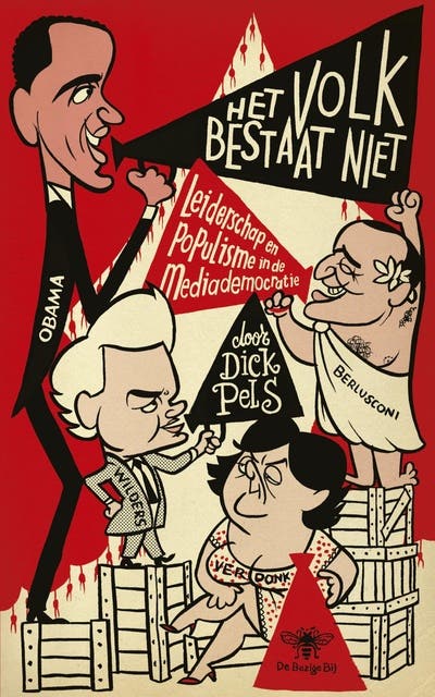 Het volk bestaat niet – omslag van het luisterboek van Dick Pels