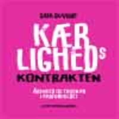 Kærlighedskontrakten – omslag til lydbogen af Sara Skaarup