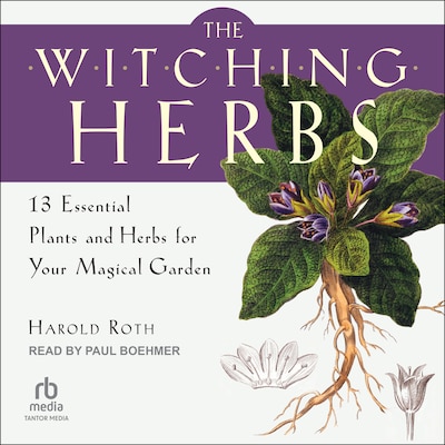 The Witching Herbs – omslag til lydbogen af Harold Roth