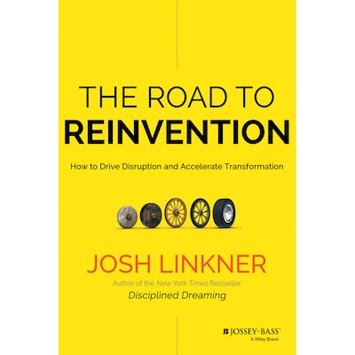 The Road to Reinvention – omslag til lydbogen af Josh Linkner