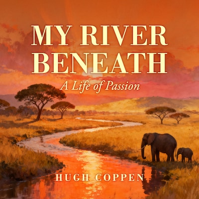 My River Beneath – omslag till ljudboken av Hugh Coppen