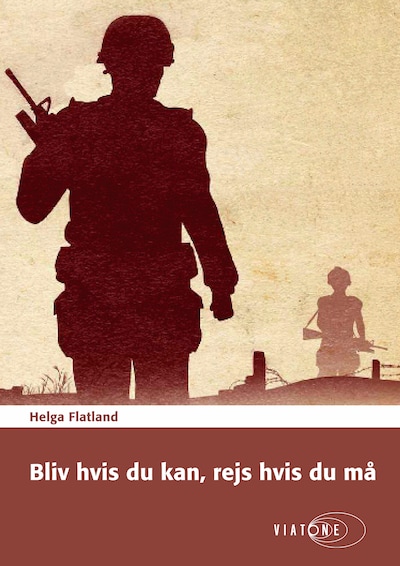 Bliv hvis du kan, rejs hvis du må – omslag til lydbogen af Helga Flatland