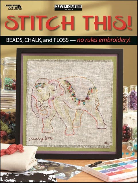 Stitch This Embroidery – omslag til lydbogen af Leisure Arts