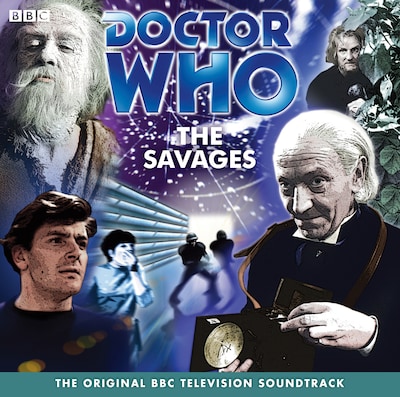 Doctor Who: The Savages (TV Soundtrack) – omslag til lydbogen af Ian Stuart Black